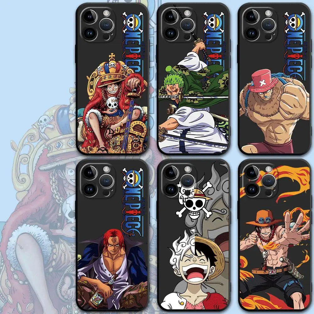 Чехол для телефона Apple iPhone 15 Pro Max 14 11 Pro Max 13 12 MINI XR XS MAX X 8 7 Plus SE, мягкий слитный чехол из ТПУ с аниме