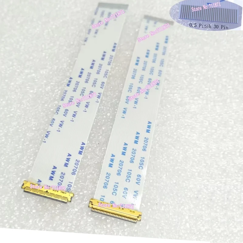 10 см Тип A B 0,5 Шаг 30Pin 20453-030T до 30-контактного кабеля FPC FFC короткий 30P 20453 030T LVDS eDP Экран Гибкий плоский кабель Линия