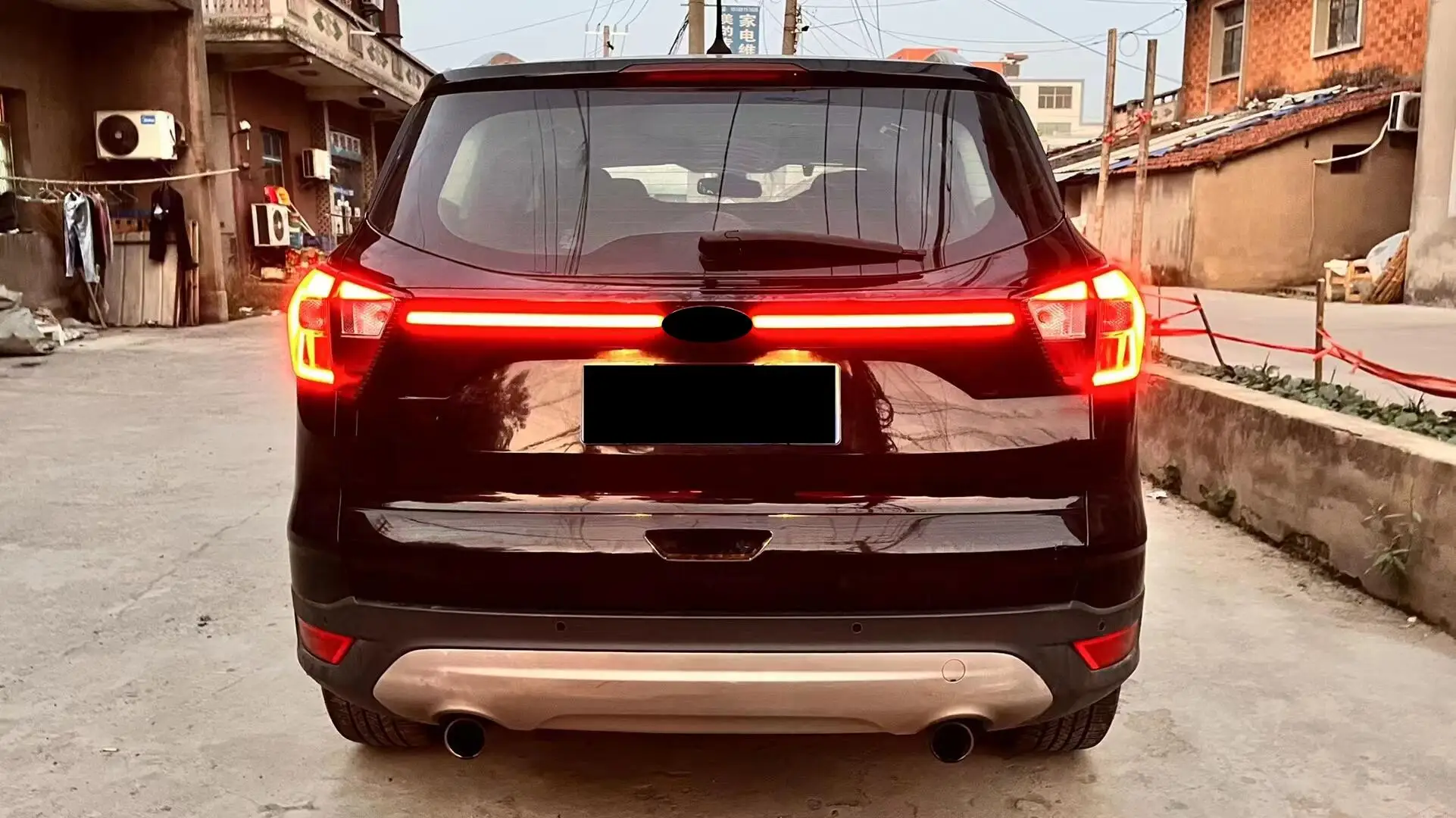 Автомобильные аксессуары, дополнительный тормозной задний фонарь для Ford Kuga EcoBoost 2017-19, накаливающий сигнал поворота