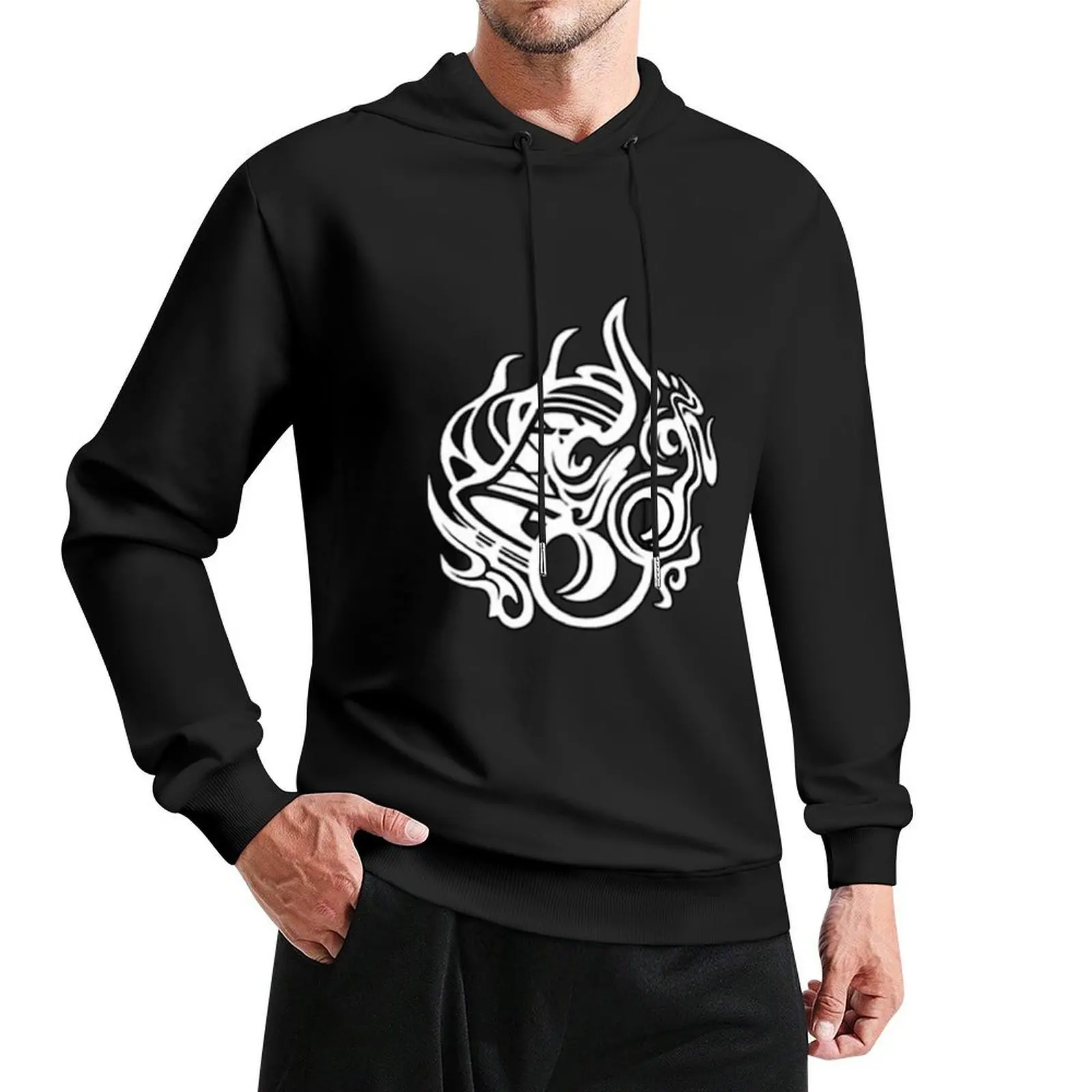 Фото Hestia Familia Crest - белая классика. Толстовка мужская одежда мужская дизайнерская одежда осенняя куртка мужские мужские толстовки №4