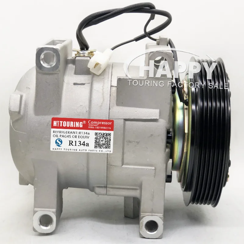 Фото Компрессор переменного тока для Nissan Almera/Sunny DKV11C 27630-95F0C 59510-31700 506021-7071 2763095F0C 27630-95F0A 27630-95F0B 5951031700 №3