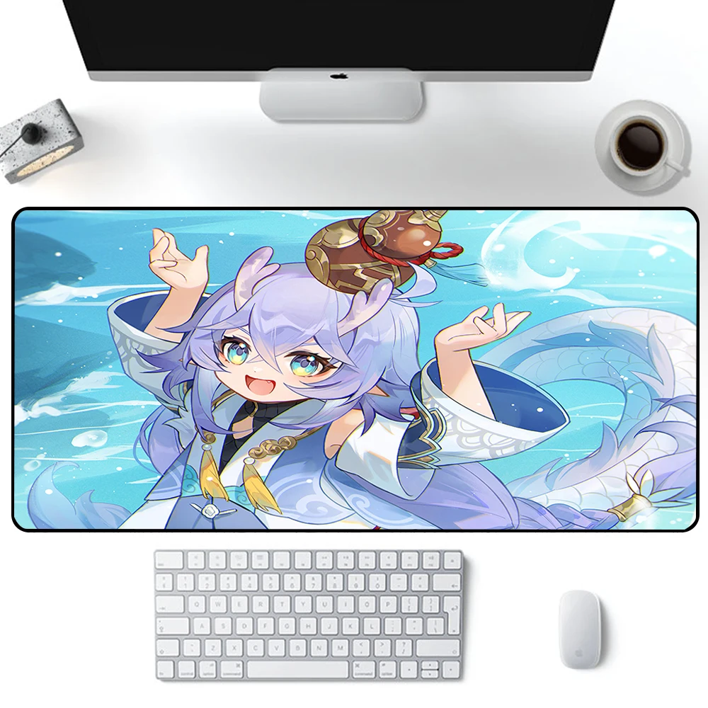 Honkai Star Rail Bailu Коврик для мыши Большой игровой коврик для мыши ПК Геймер Компьютер Офисный коврик для мыши Коврик для клавиатуры Настольный коврик для ноутбука Mausepad