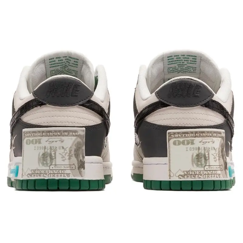 Фото 【Настроить】Nike Dunk Обувь для скейтбординга Мужские кроссовки DV0831-107 №5