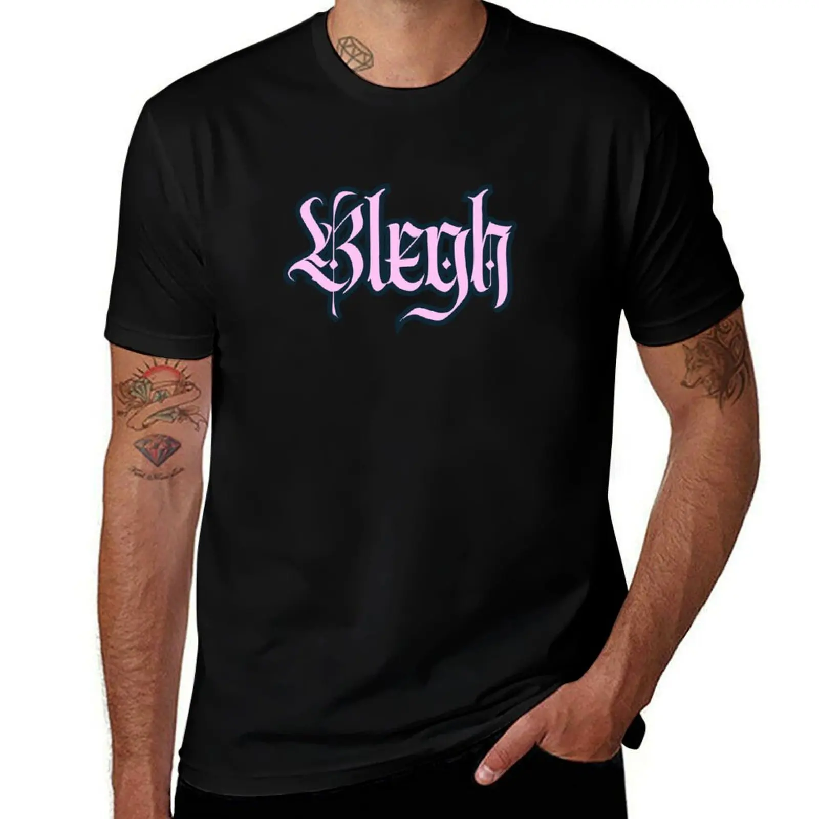 Blegh T-Shirt graphics customizeds anime stuff mens t shirt graphic