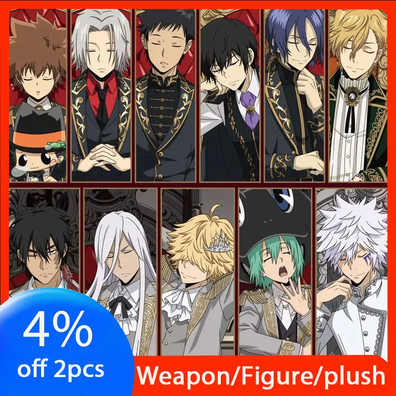 JX TOY Аниме Katekyo Hitman Reborn! Дремя Трон Вер. Цунаёси Пилада Акриловая Подставка Акриловая Статуя Муурро Кукла Фран Игрушка XANXUS