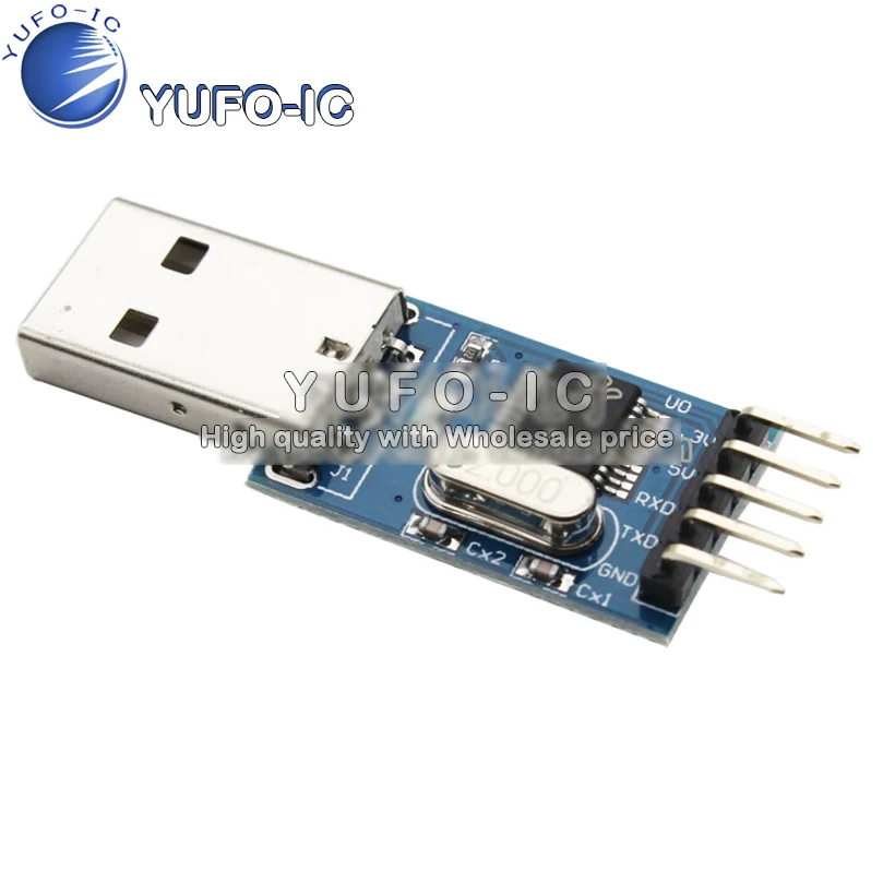 Переверните последовательный порт USB/сказка/модуль CH340T Модуль загрузки ISP Поддержка Windows 7