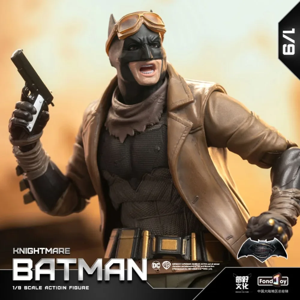 Фото В наличии оригинальная фигурка Бэтмена Fondjoy Nightmare 1/9, фигурки Бэтмена ZACK SNYDER'S JUSTICE LEAGUED Comics, модель Темного рыцаря №4