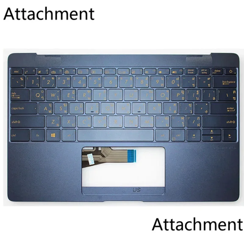 Фото Для нового упор для рук, чехол для клавиатуры, верхний чехол для Asus Zenbook 3U ux390 UX390UA ux390ca №2