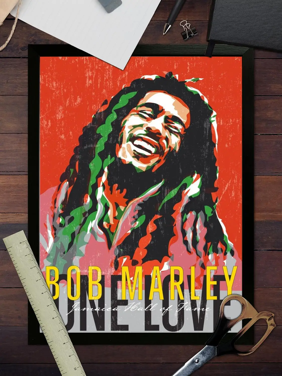 Фото Плакат на холсте Marley, настенное искусство, печать с изображением, современная семья, декор для спальни, постеры, декоративная живопись №3