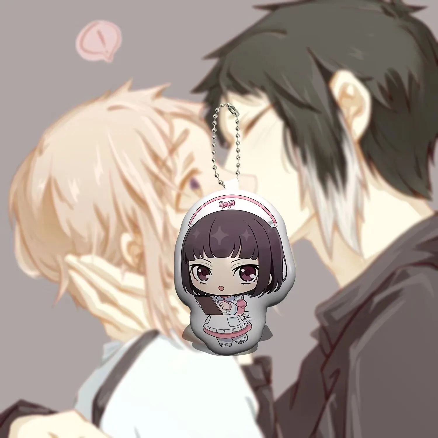 Кукла Doujin Bungou Stray Dogs Писклявая плюшевая подвеска для школьной сумки С Akiko Yosano, Марк Твен, Монона, Дазай Осаму (art.: 3920d1038a42a) - 3920d1038a42a