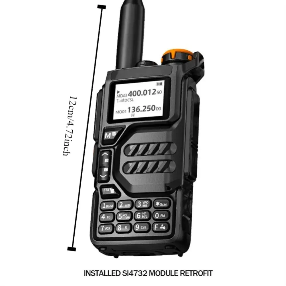Беспроводная радиостанция UV-K5, Тип C, модифицированное коммуникационное оборудование для зарядки, многодиапазонное полнодиапазонное радио, телефон 5 Si4732 (art.: 3920c7f47a08a) - 3920c7f47a08a