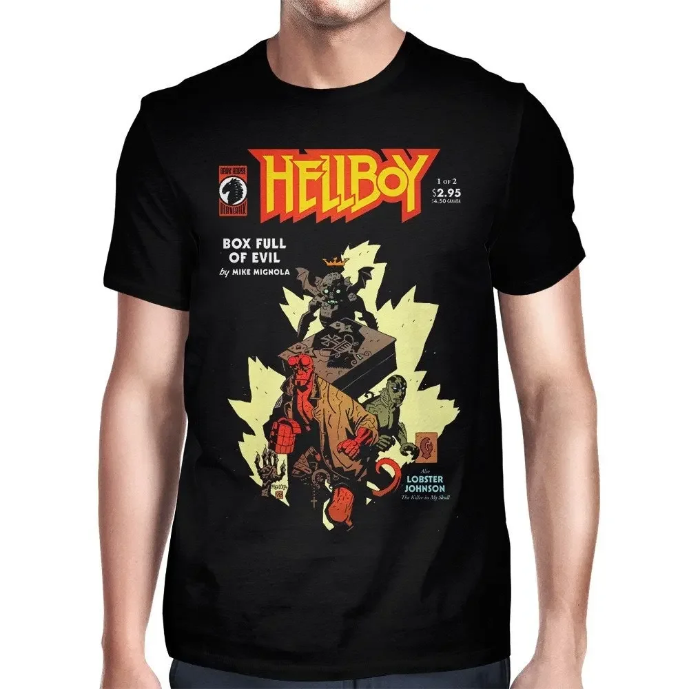 Футболка Hellboy Box Full Of Evil, все размеры Pfa 271