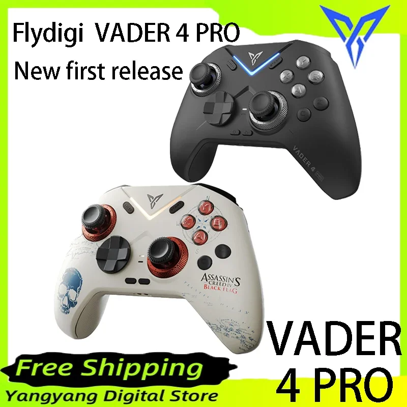 Беспроводной Bluetooth геймпад Flydigi vдер 4/vдер 4 PRO, линейный переключатель триггеров для Холла/ПК/steam/IOS игр и видеоигр