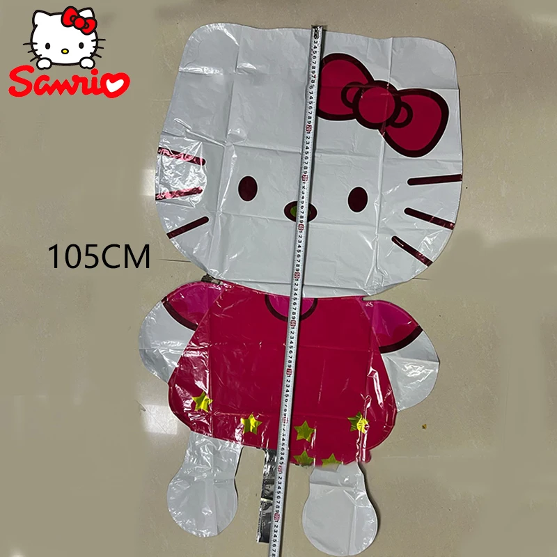 1 шт. Sanrio большой трехмерный Hello Kitty 116 см большой размер воздушный шар из алюминиевой фольги игрушечный воздушный шар на день рождения тематический день рождения (art.: 3920d120c81ac) - 3920d120c81ac