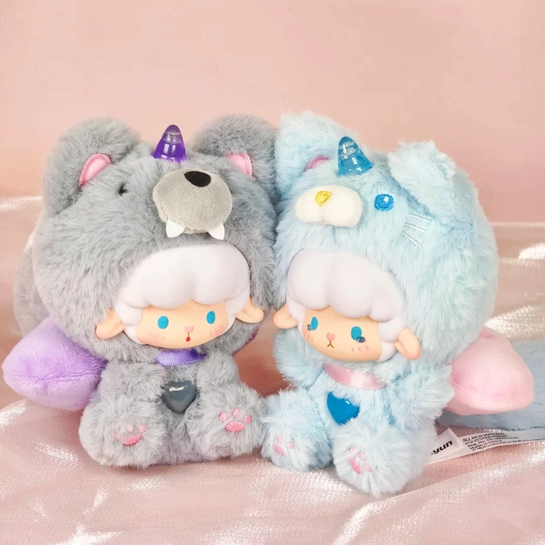 Подлинная катающаяся овца Gyun Big Tailed Critter Crew Series слепая коробка сумка подвеска украшение модный рождественский подарок игрушка тайна