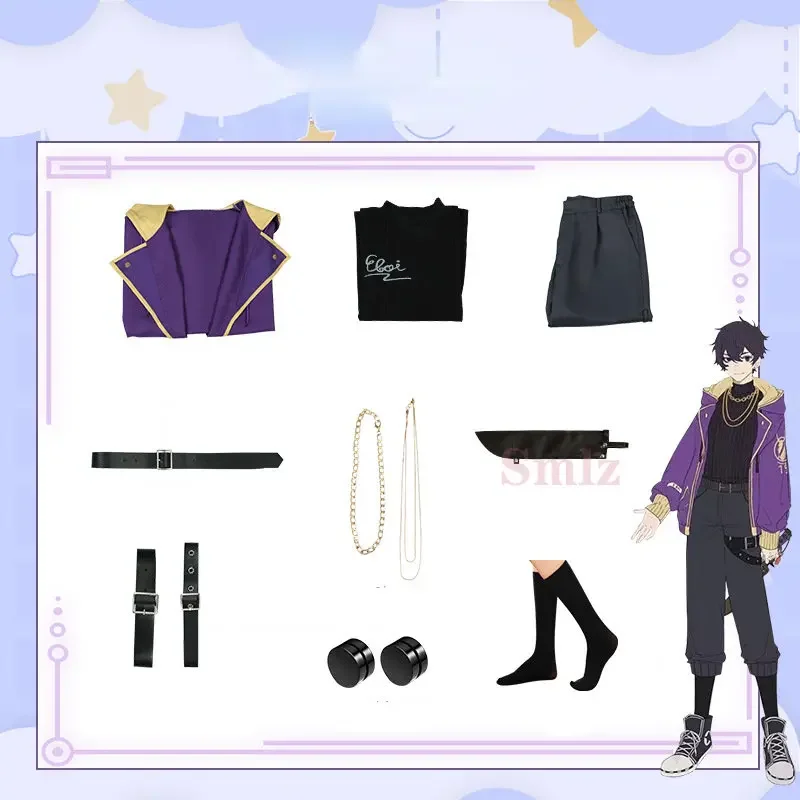 Фото Мужской костюм для косплея Shoto Shxtou из аниме «VTuber» №5