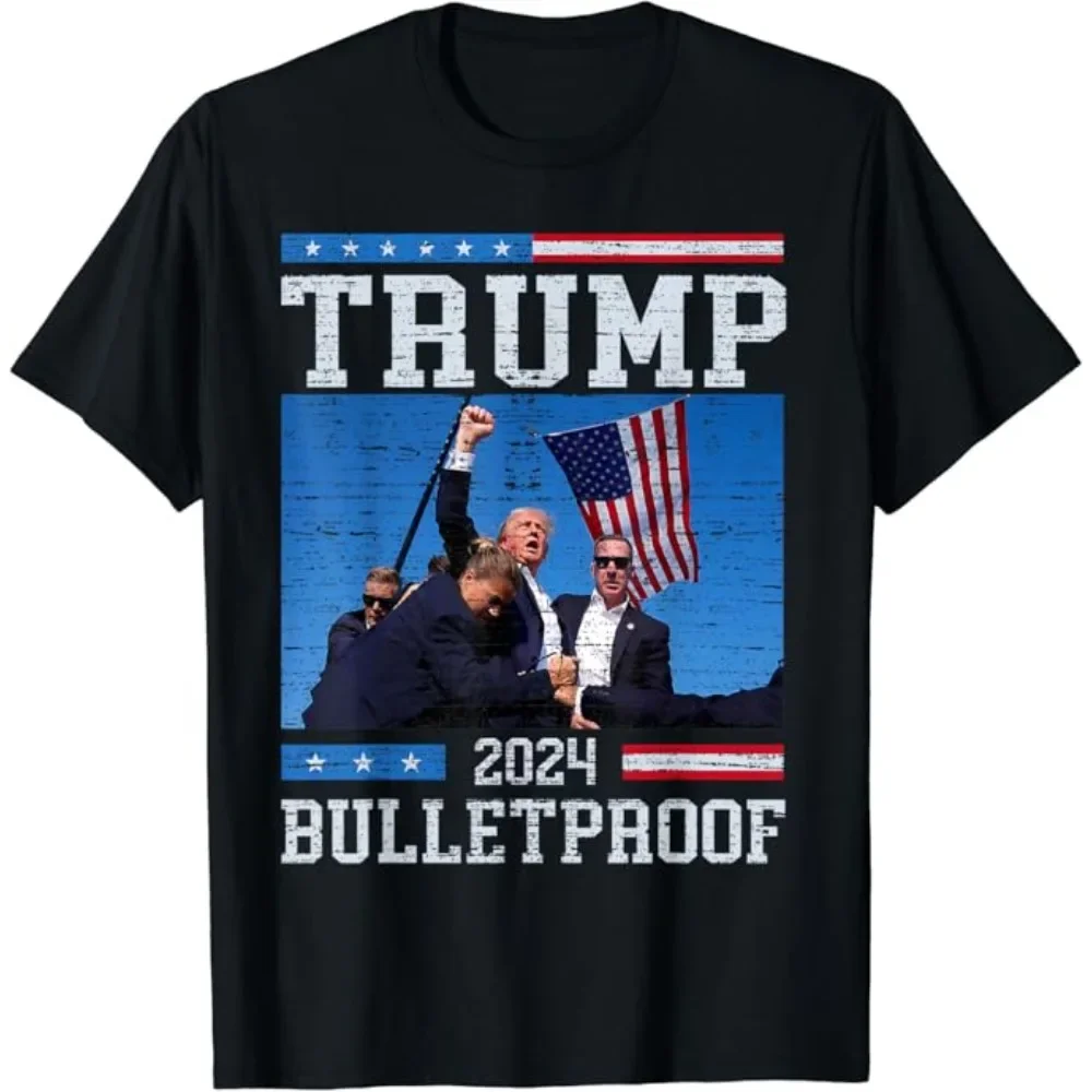 Футболка Trump Bulletproof Fight Fist Legend Donald Trump 2024, Aka Vote