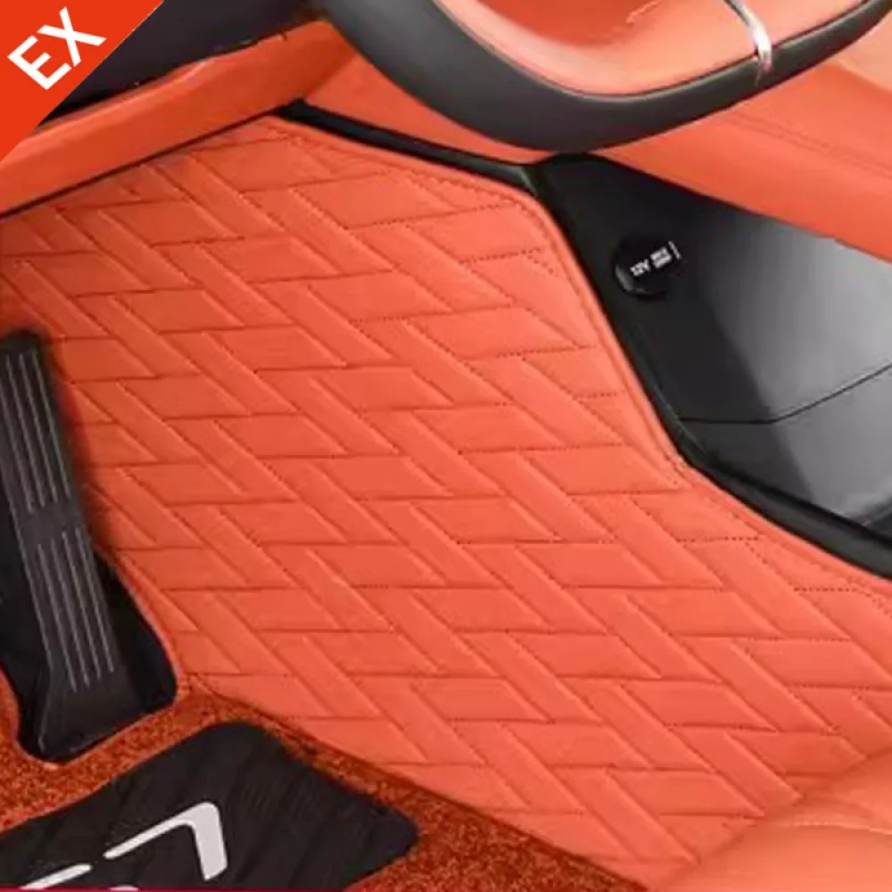 Фото Для CHANGAN Deepal S7 2023-2024 автомобильные аксессуары кожаный коврик для сиденья коврик для ног износостойкий водонепроницаемый антигрязный хит ковер №5