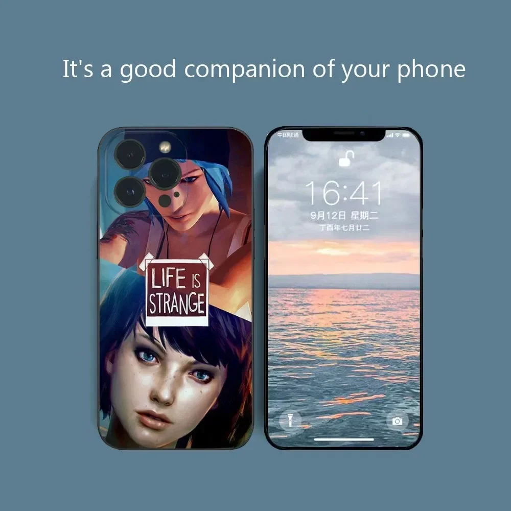 Фото Чехол для телефона L-Life Is Strange-E для iPhone 16 15 14 13 12 Mini 11 Pro XS Max X XR SE5 6 7 8 Plus, мягкий силиконовый чехол №3