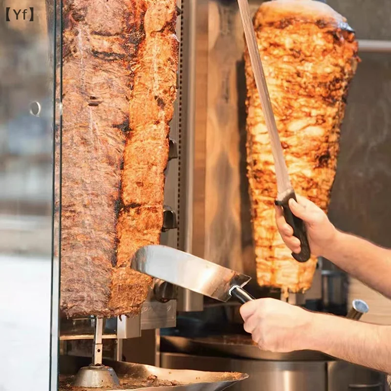 Фото Ручная сковорода для ловли мяса, термостойкая гриль, мясная тарелка для кухни, сада, кемпинга, костра, вечерние барбекю №4