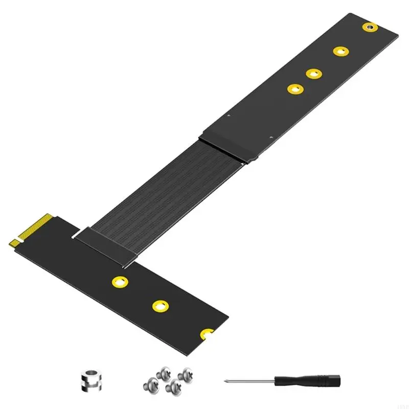Фото Быстрая скорость M.2 SSDS Extension Cord 20 см для NVME SATAS SSDS Регулируемая ориентация вывода хоста №5