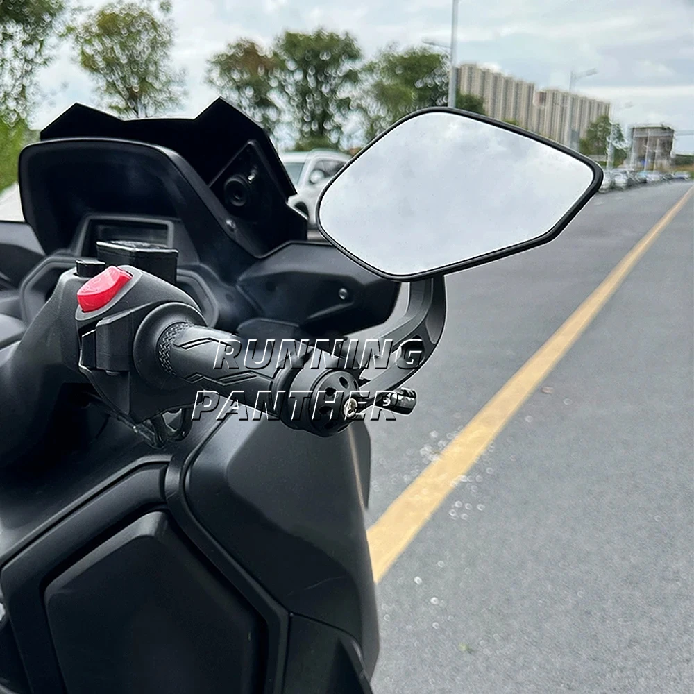 Фото Для Yamaha X-MAX 300 XMAX 300 X-MAX 300 XMAX 300 аксессуары для мотоциклов, боковое зеркало заднего вида, ручка, торцевые зеркала №4