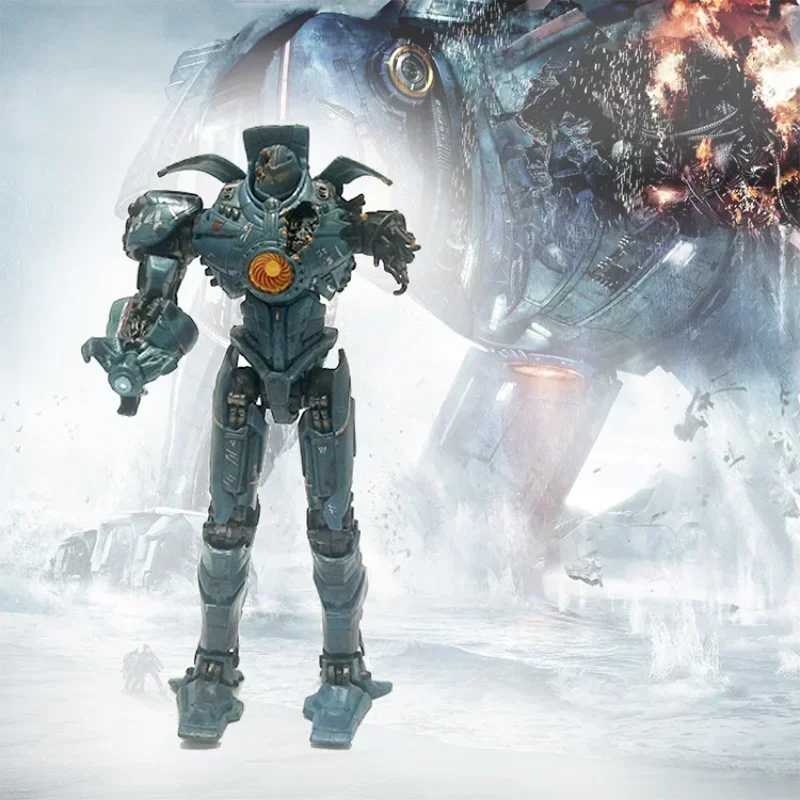 Фото 2024 Pacific Rim War, поврежденная версия, Gipsy Danger Mecha Joint Mobility, фигурки героев, модель из ПВХ, статуя, игрушки, куклы, подарки №2