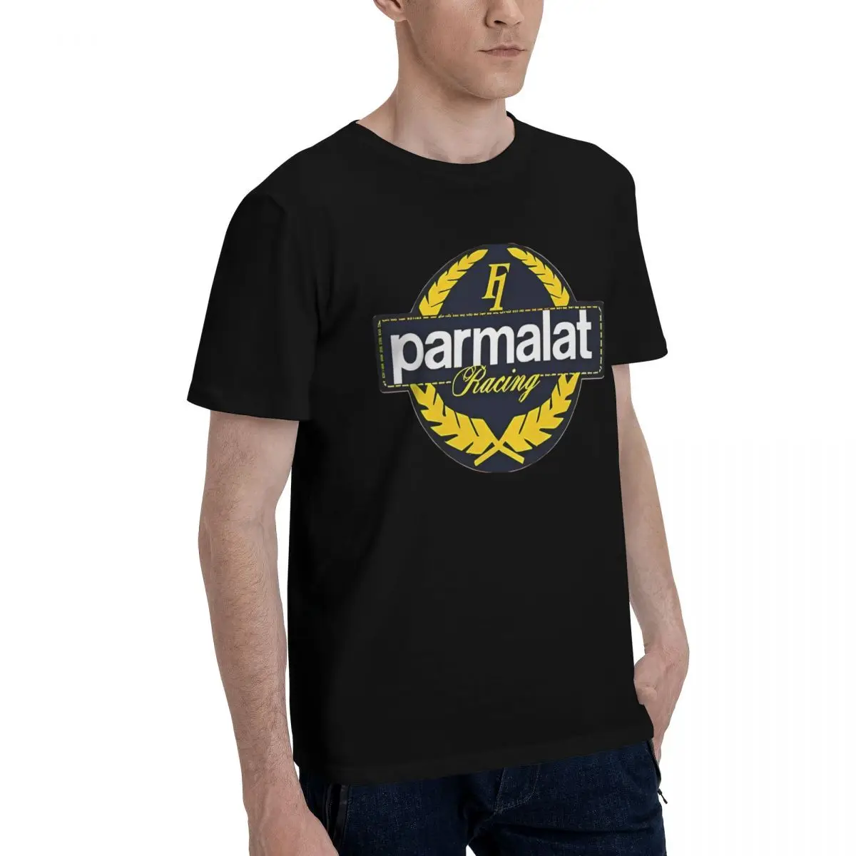 Фото Niki Lauda Team Racing Parmalat, повседневная дышащая удобная милая дизайнерская одежда из 100% хлопка, мужская футболка с рисунком №2