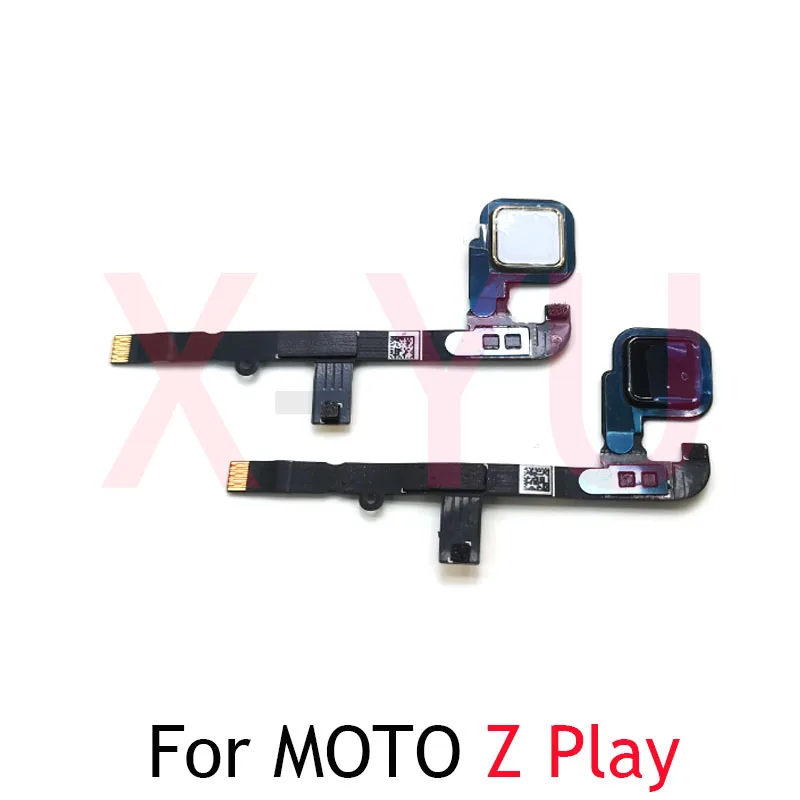 Для Motorola Moto Z Play XT1635 Главная Кнопка Датчик отпечатков пальцев возврат питания гибкий кабель запасные части