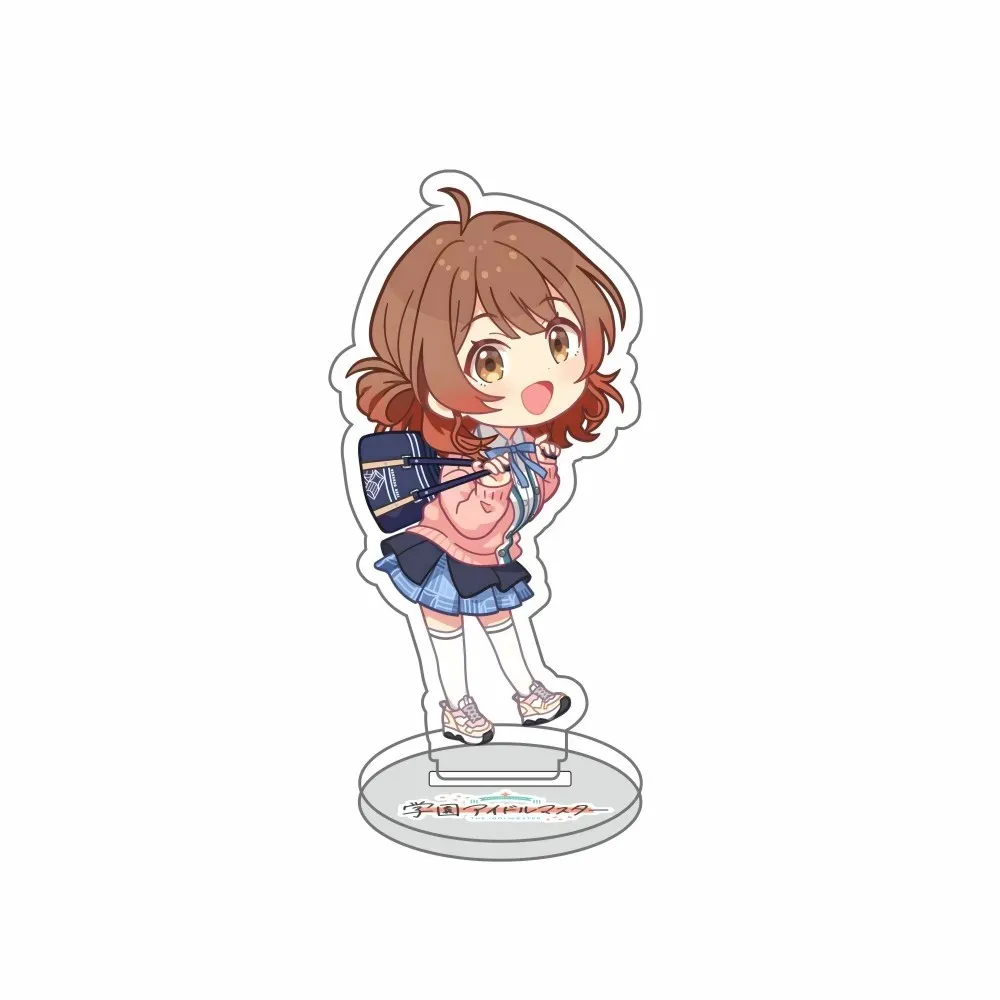 Аниме игра THE IDOLM@STER Gakuen акриловая подставка Saki Kotone Temari Hiro Mao Lija Sumika Hanami фигурки подставки модель милые подарки
