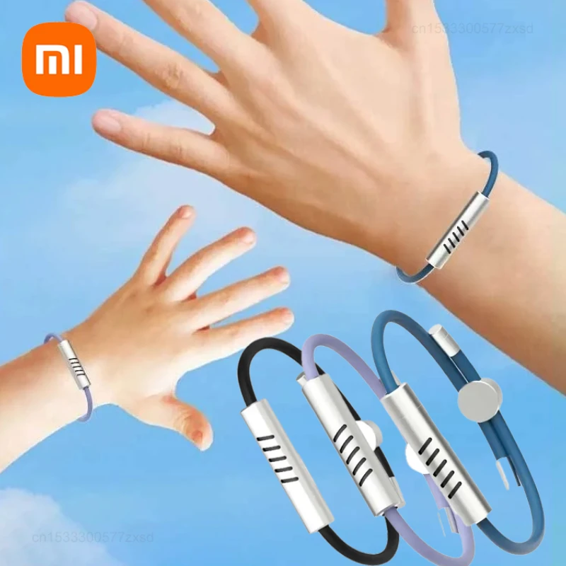 Xiaomi браслет от комаров эфирное масло памяти силиконовые уличные противомоскитные уличные регулируемые браслеты от насекомых Техника для красоты