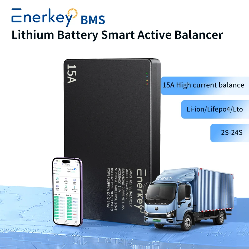 EnerKey 2-A10A Умный активный балансир 2S~24S Литий-ионный активный балансир Lifepo4 с литиевой батареей (art.: 3920cc860b3d6) - 3920cc860b3d6