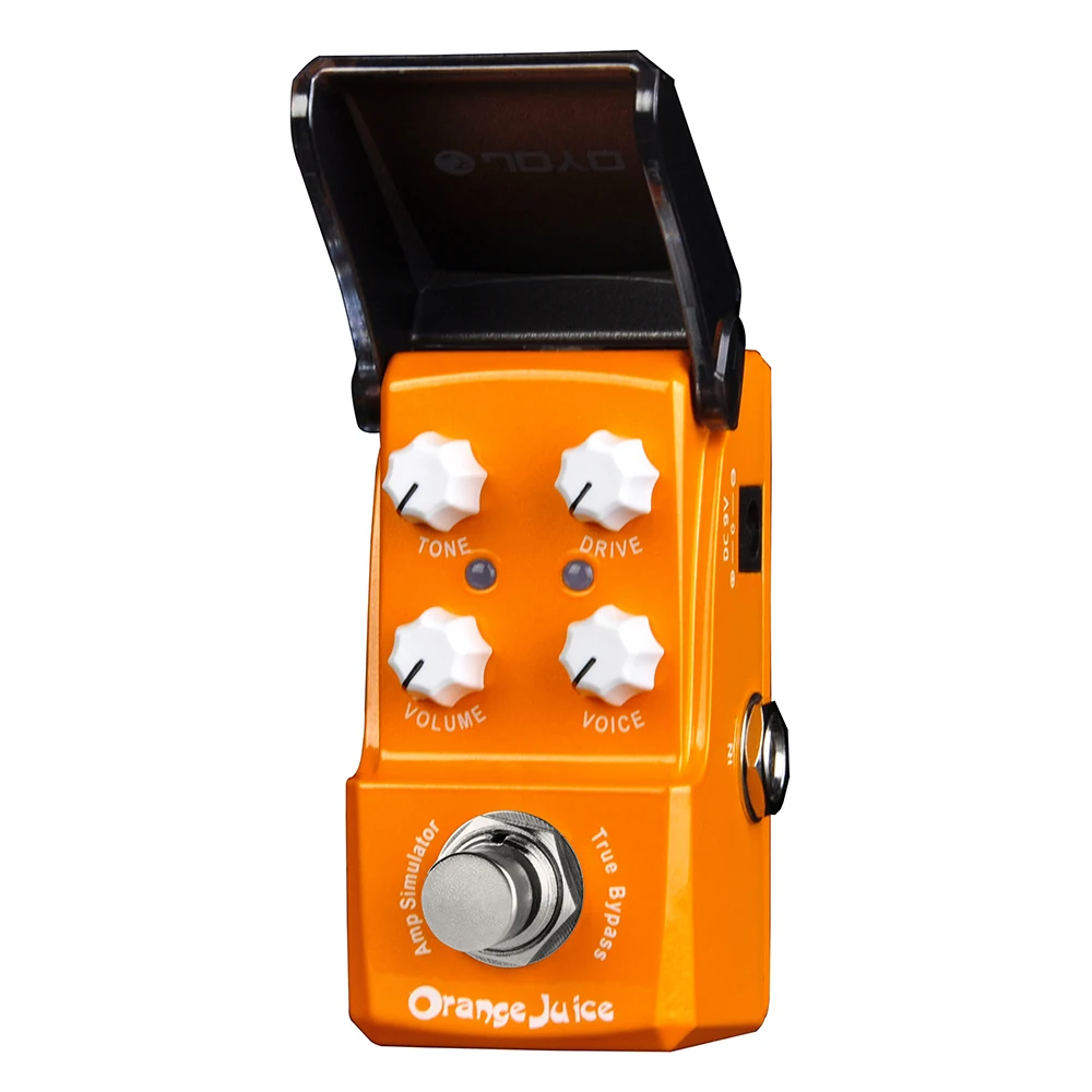 JOYO JF-310 педаль для гитары, педаль искажения апельсинового сока, Simulotor, панк, классический рок, британский рок эффект, истинное байпас