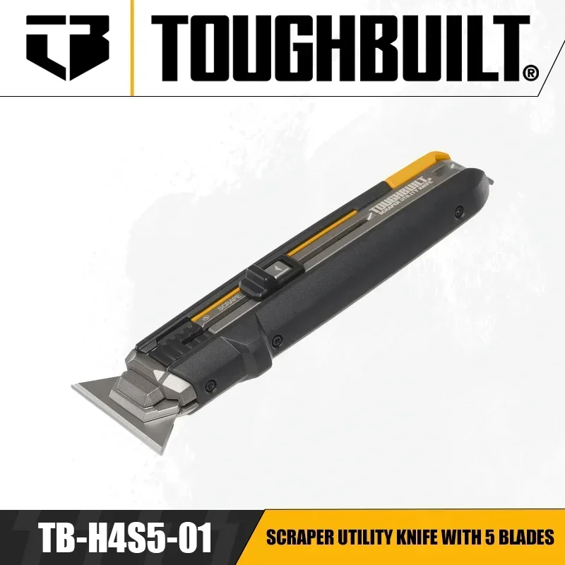 TOUGHBUILT TB-H4S5-01 Универсальный скребок с 5-лезвийным ручным инструментом