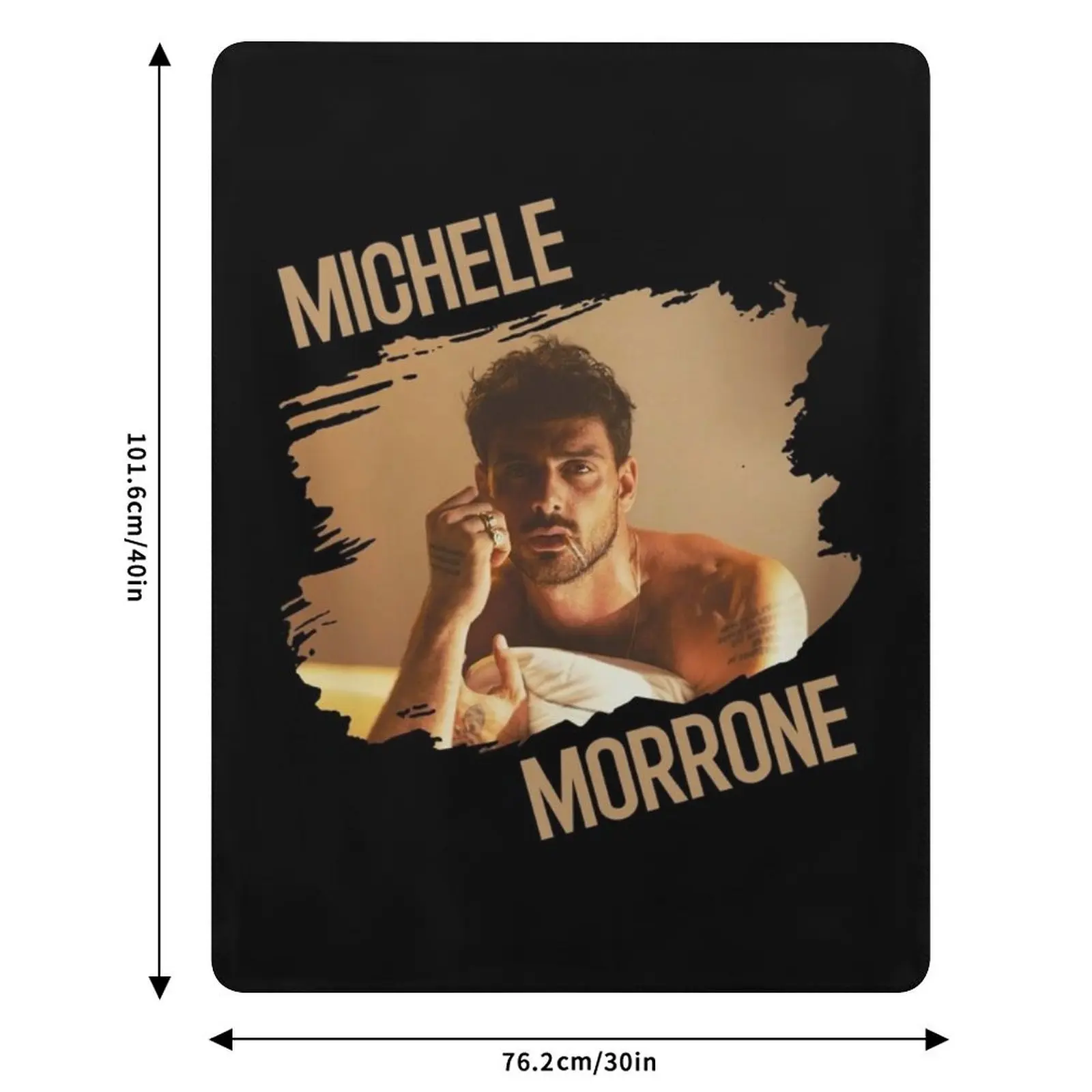 Одеяло Michele Morrone с текстом, идеи подарков на день Святого Валентина, диванные одеяла для диванов, лохматое одеяло (art.: 3920d239551e7) - 3920d239551e7