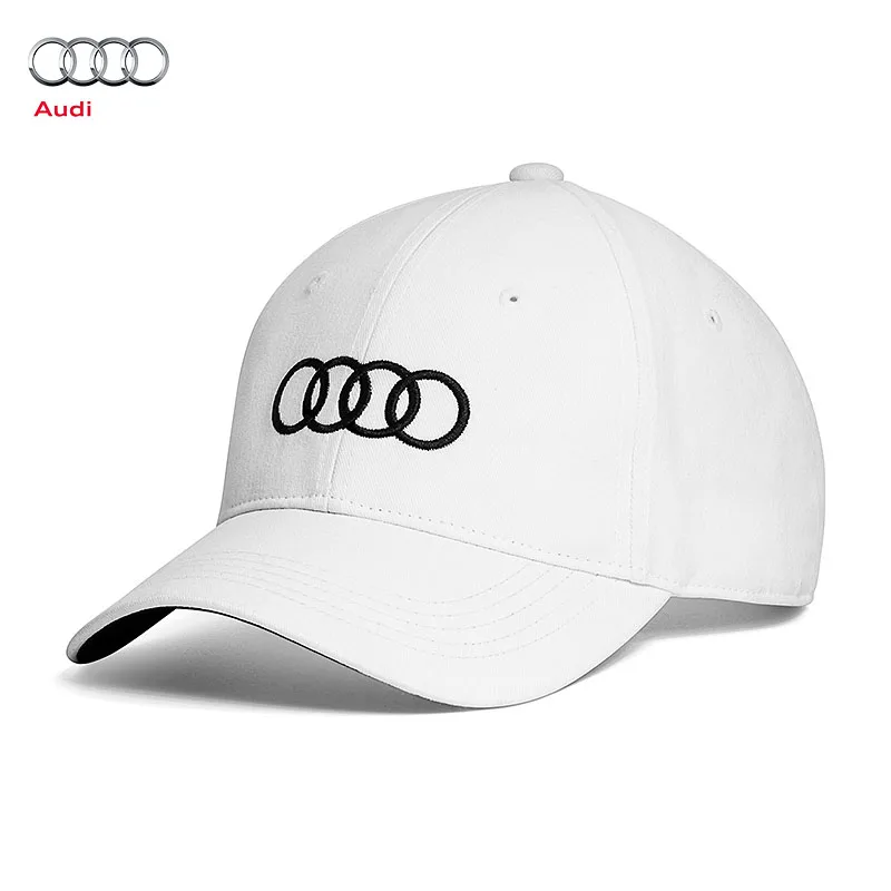 Для Audi A3 A4 A5 S4 RS4 A5 S5 RS5 A6 Q2 Q3 Q5 Q Q8 RS4 RS5 логотип автомобиля хлопковая Регулируемая бейсбольная шляпа уличные автомобильные аксессуары