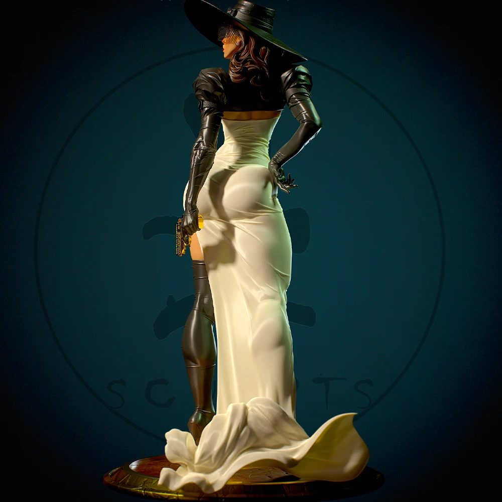 Фото NSFW Belle Mirage Lady, комплект моделей из смолы, кукла для печати 3d, 1/24, наборы статуй в разобранном виде, фигурка из смолы, неокрашенная игрушка, игровой набор Gk №2
