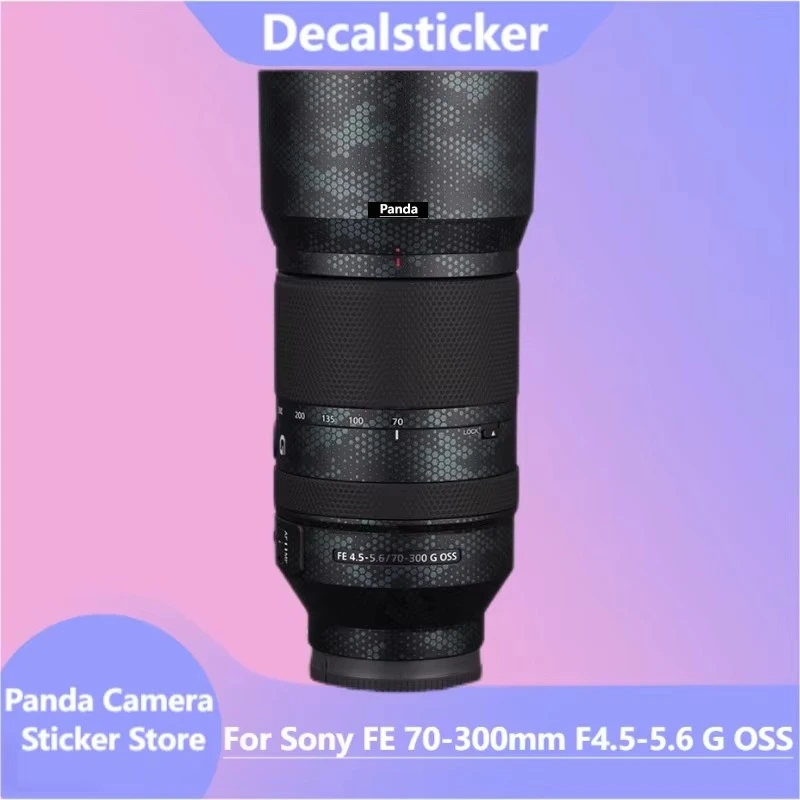Для Sony FE 70-300 мм F4,5-5,6 G OSS ( SEL70300G) наклейка на объектив камеры с защитой от царапин, защитная пленка, защитная пленка для тела 70-300
