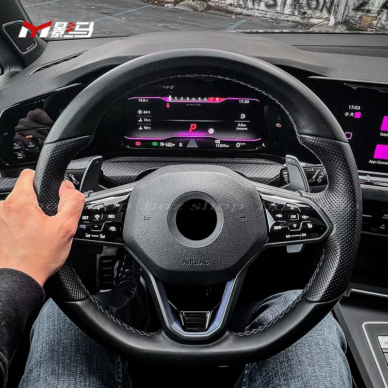 Для Volkswagen CC Tanyue X Tanyue Arteon Touareg Touyue Huon Tiguan L модифицированные рулевые колеса переключения передач автомобильные аксессуары