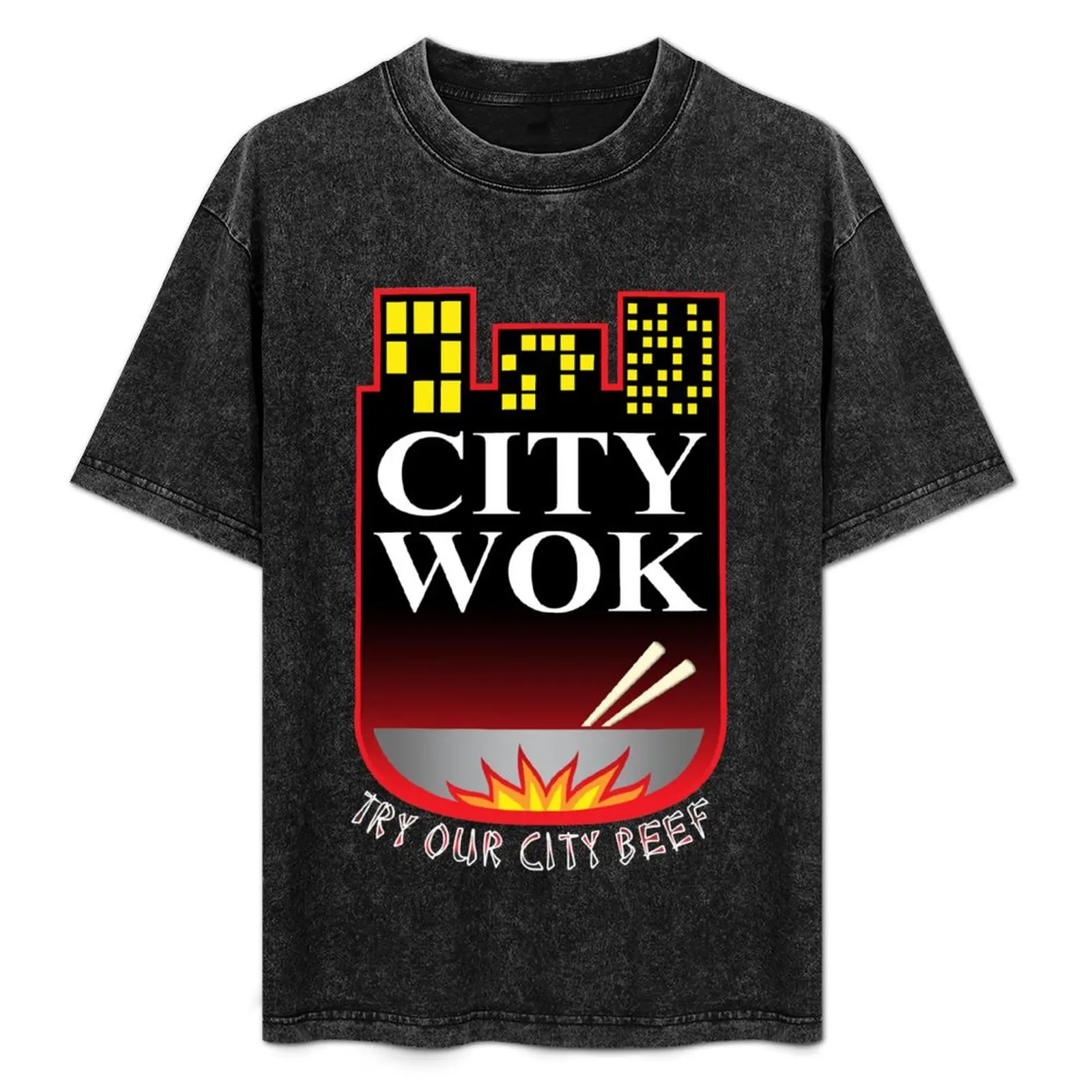 Футболка South Park City Wok.png T-Shirt новые подарки и футболки, роскошная одежда, черные футболки с лабу для мужчин