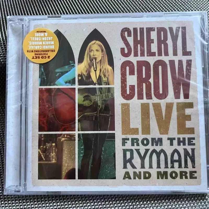 Народный рок Шеррил Ворона Музыка CD Live from the Ryman and More Альбом All I Wanna Do 2 шт. Музыкальная запись Косплей Soundtracks Коробка Подарки