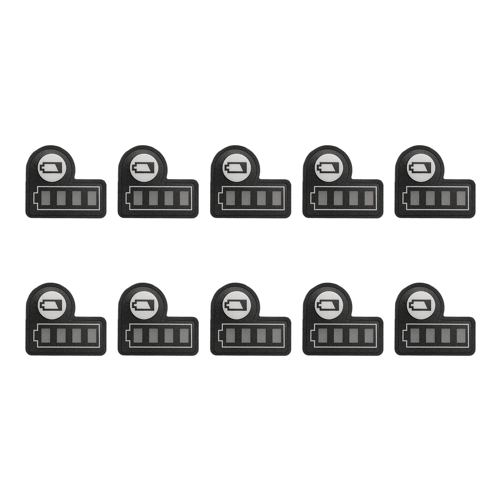 10 шт., емкость аккумулятора, светодиодная наклейка для ключей, этикетка BL1830 BL1430, для 18 В, 14,4 В, сменные аксессуары для электроинструментов 22*19 мм