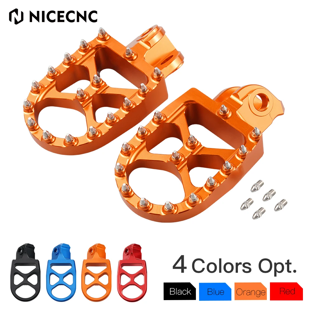 Колышки для ног NICECNC, колышки для ног для KTM 990/1050/1090/1190/1290 ADVENTURE/R/S/T 2013-2021 690ENDURO/R/690 SMC/R 690 SUPER MOTO/R