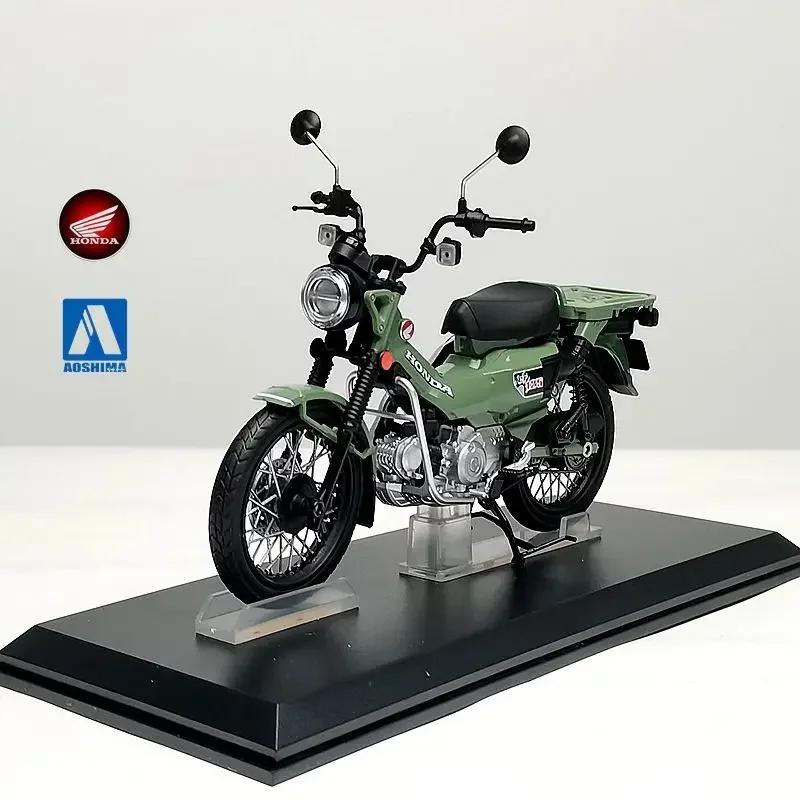 Фото Литая под давлением модель автомобиля 1/12 Honda Cub Мотоцикл Режим Super Cub Car ModeI Play Vehicles Оригинальная коробка №4