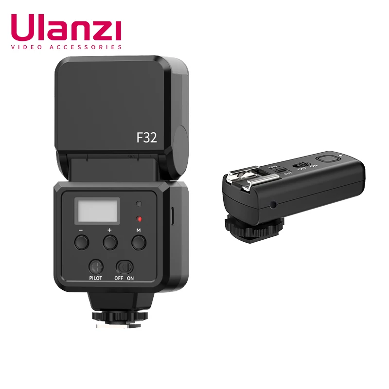Ulanzi F32 накамерная Вспышка Speedlite GN32 со стандартным беспроводным триггерным передатчиком для камеры Sony Canon Nikon Panasonic Olympus