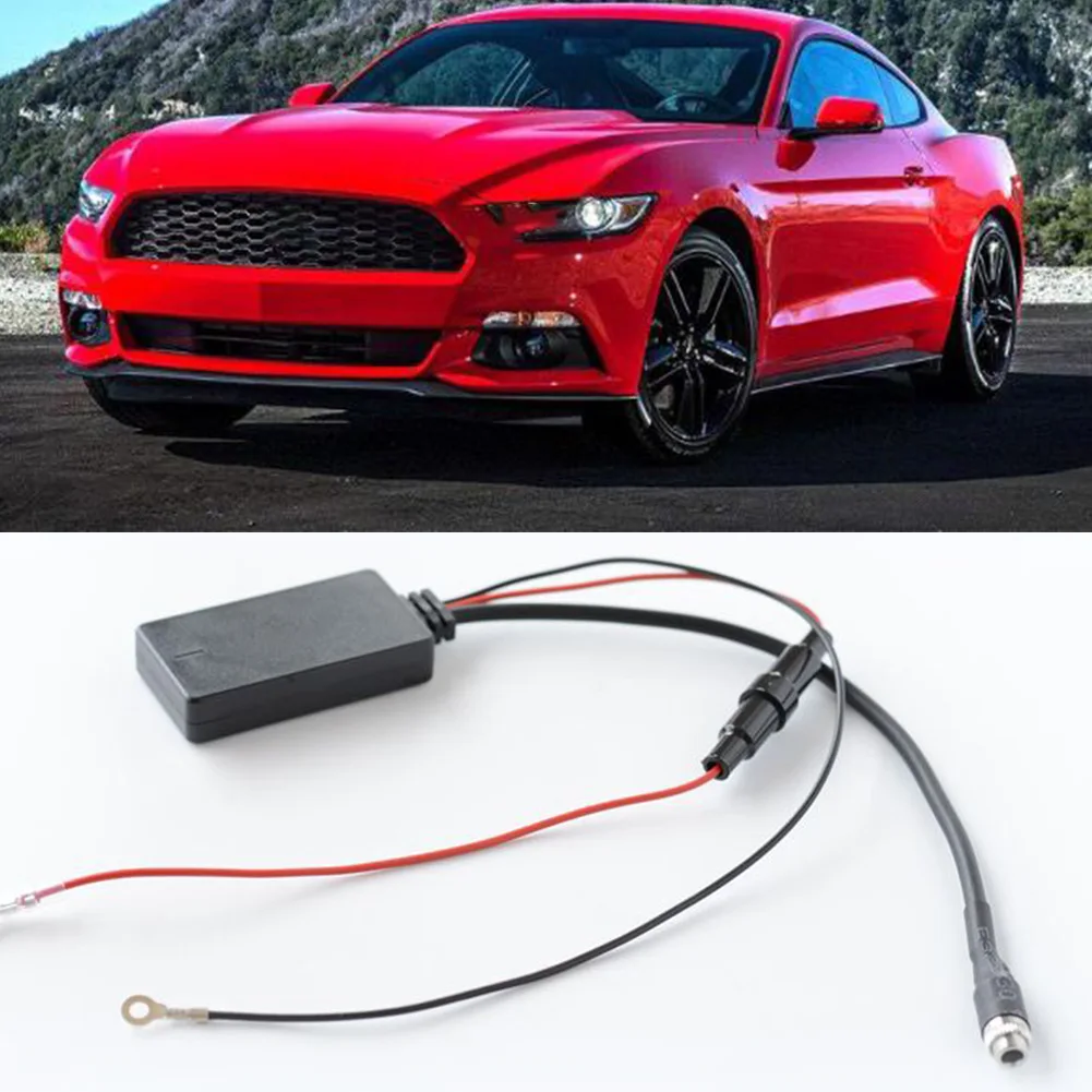 Фото Автомобильный Bluetooth беспроводной адаптер радио AUX кабель музыкальный приемник модуль адаптер гарнитура BT вызов универсальный для дома №2