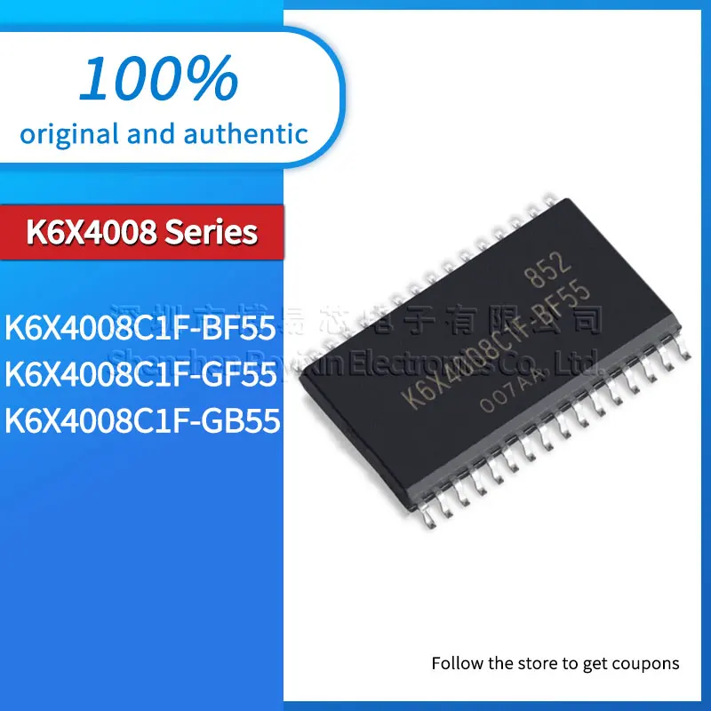 K6X4008C1F-GF55 K6X4008C1F-GB55 K6X4008C1F-BF55 Black plastic housing