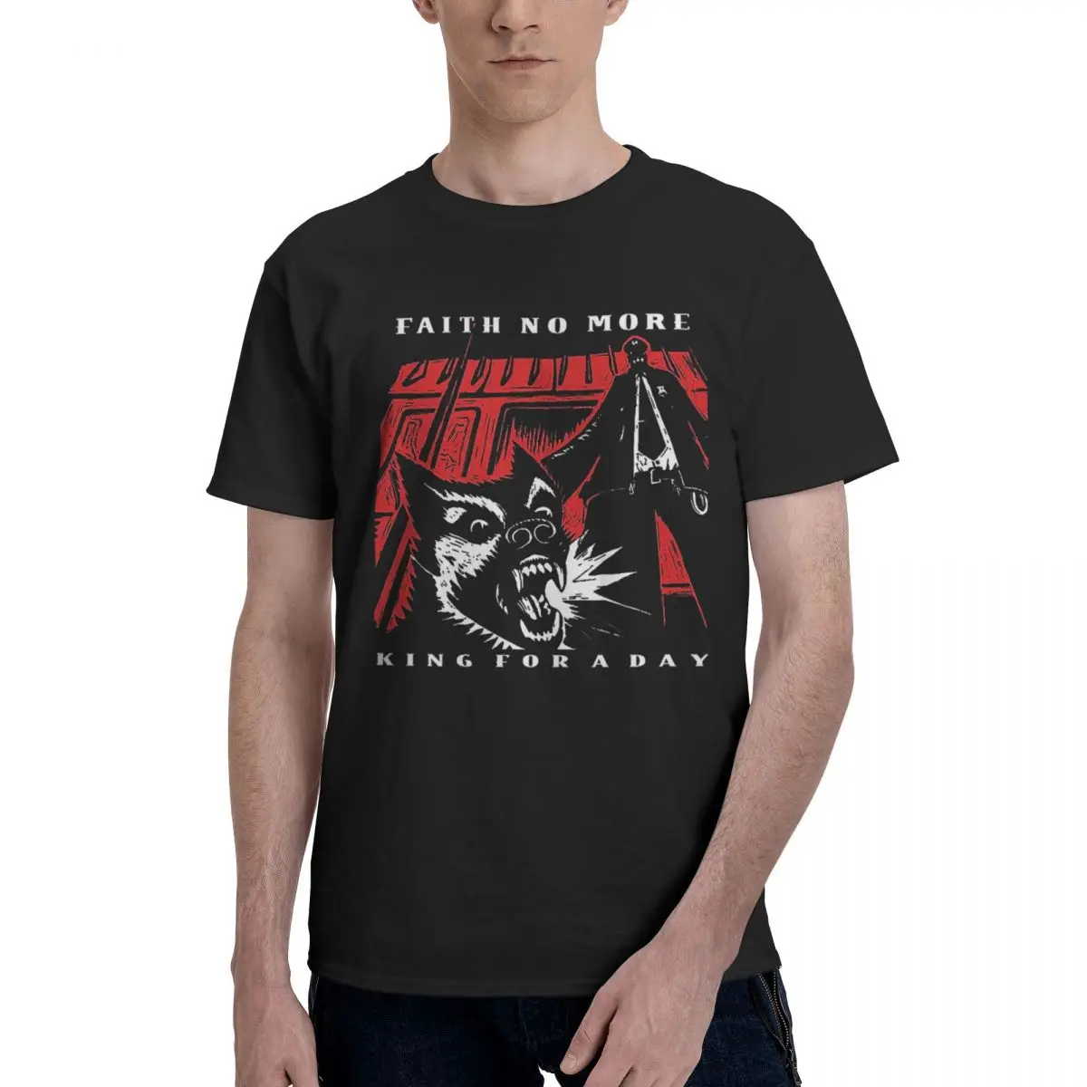 ZYXZ Faith No More The Real Thing King на день, 100% хлопок, повседневная дышащая удобная забавная футболка в стиле манга для мужчин и мужчин