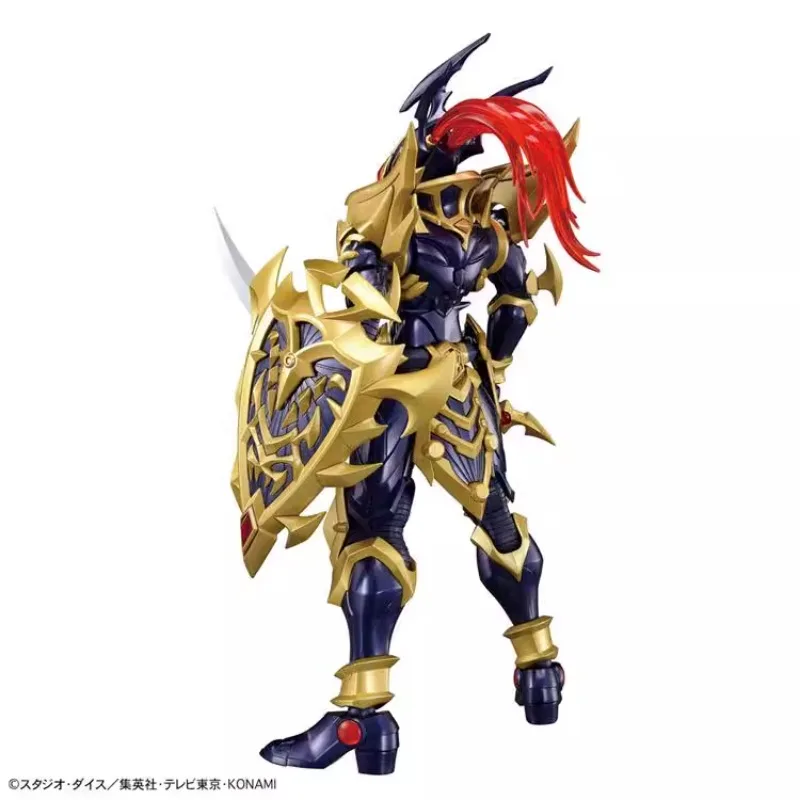 Фото Bandai Оригинальное аниме Yu-Gi-Oh! Фигурка-rise BLACK LUSTER SOLDIER, экшн-фигурка в сборе, модель украшения-игрушки, подарки для детей №4