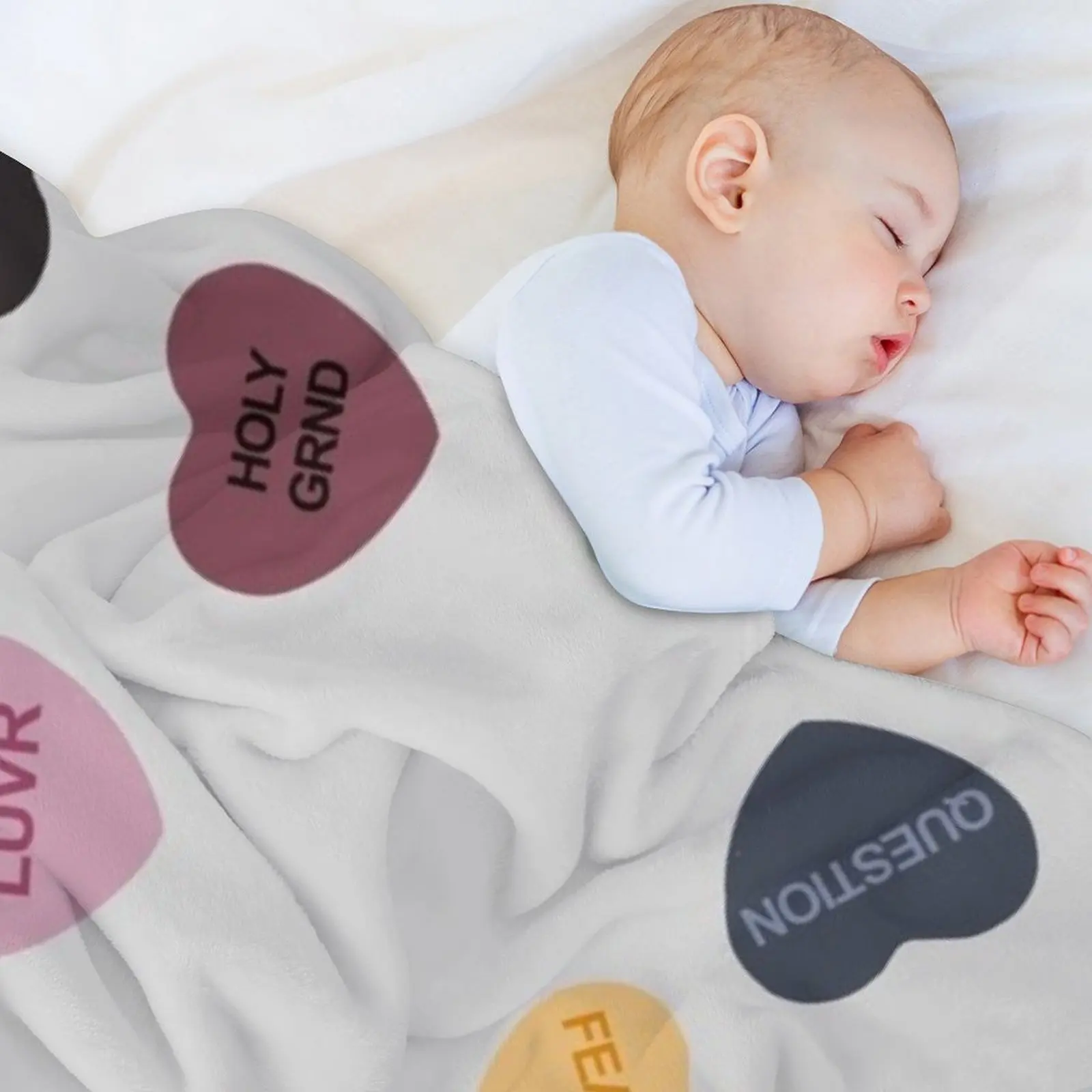 Фото Eras Candy Hearts Домашний декор Мерч Fandom Маленькая поддержка HECKINFAROUT Одеяло Moving Retros Теплые дизайнерские одеяла №5